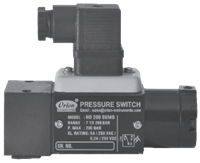 HO Series Hydraulic Pressure Switch